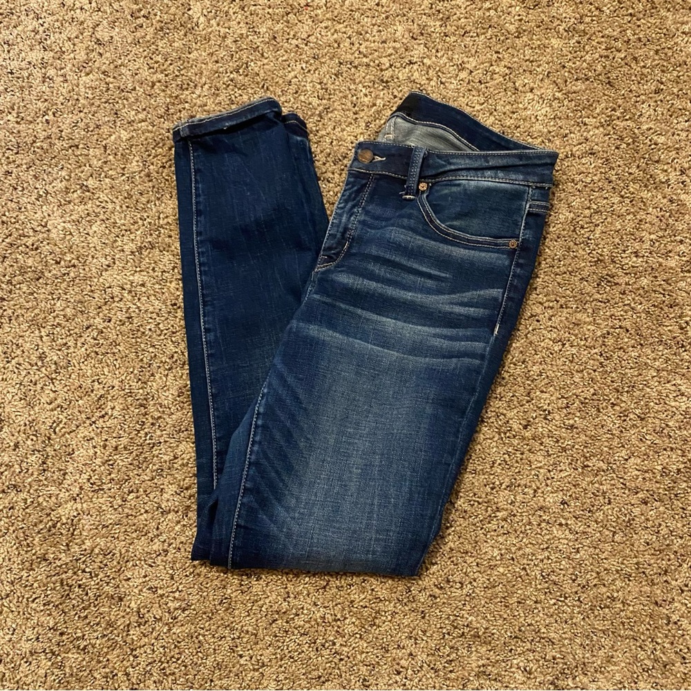 Buckle Black Skinny Jeans